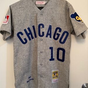 Mitchell & Ness 1969 Ron Santo Cubs Jersey - Authentic
